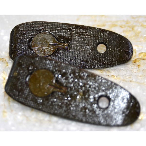 2 In Quantity Springfield 1903A1 & 1903A3 Butt Plate Assembly By Adell Corporation