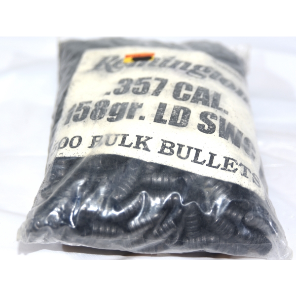 500 Remington.357 Caliber 158 Grain . LD SWC Bulk Lead Bullets 