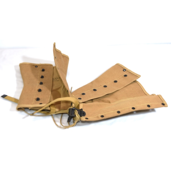 US Military Combat Field Canvas Gaiters