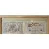 Image 2 : Box Lot Vintage German Banknotes In Frames