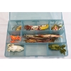 Image 2 : Fishing Lures Lot w/ Frogs Spinner Rigs Spoons Bass Tackle Box