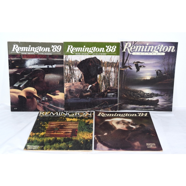 Remington Firearms & Ammunition 1981, 1984, 1985 and 1988 Catalogues 