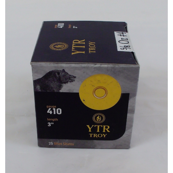 25 Rounds YTR Troy 410 Gauge 3" Ammunition