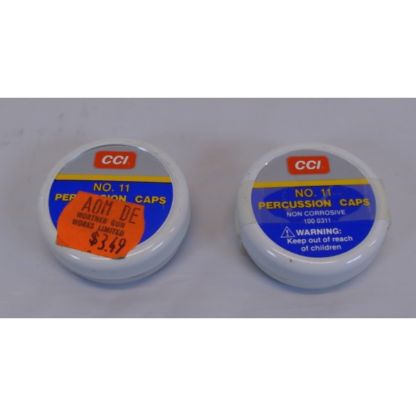 200 Pieces CCI No.11 Percussion Caps