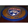 Image 1 : Florida Panthers Painted Wooden Sign 