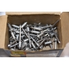 Image 4 : Box Lot Mixed Fasteners Including Iron Nails Screws And Rivets 