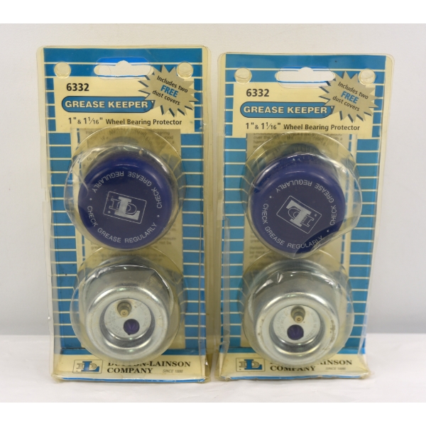 2 Dust Coves for Trailer Axles
