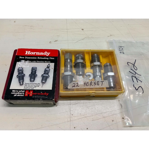 Box Lot 40 S&W & 22 Hornet Loading Dies 