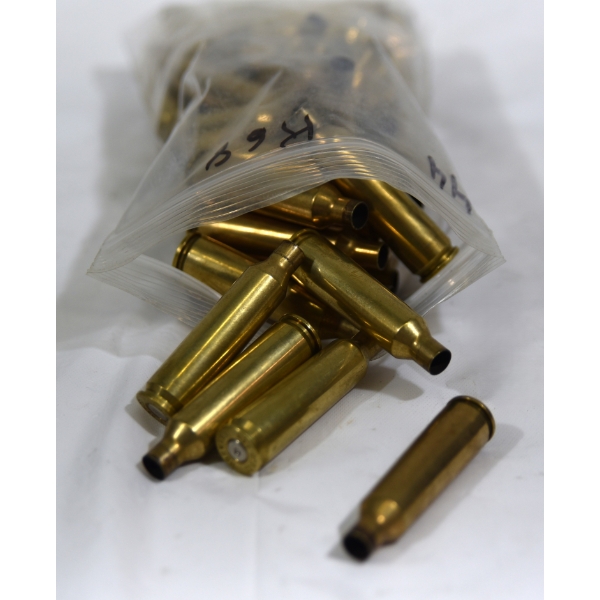 44 Pieces Assorted Brand 22-250 Shot Brass