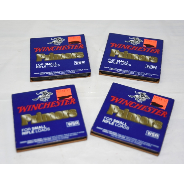 400 Pieces Winchester Small Rifle Loads Primers