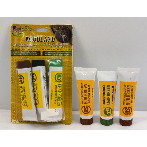 6 Camo Paint Tubes