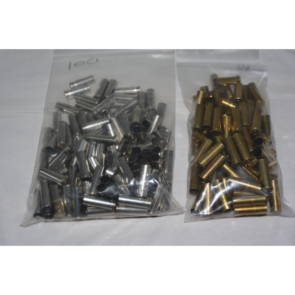 100 Nickle 38 Spec Brass 78 38 Spec Primed Brass mag