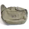 Image 1 : Round Canvas Canteen Cover