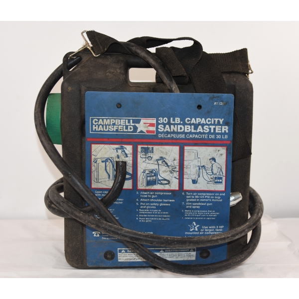Campbell Hausfeld 30lb Capacity Sand Blaster