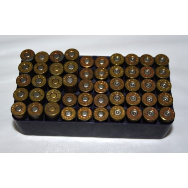 36 Rounds Mixed Ammunition & 20 Pieces Dominion 38spl. Shot Brass