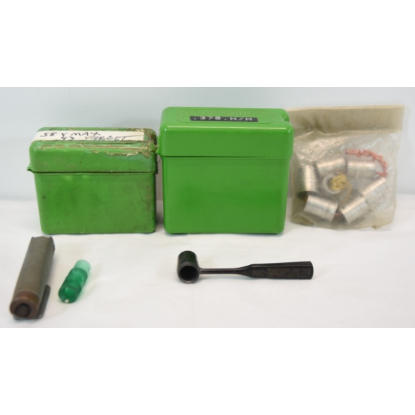 Box Lot Assorted Reloading Items