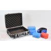 Image 3 : Box Lot Gun Case, Earmuffs & Plastic Ammo Cases