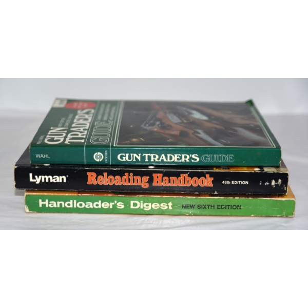 Hand Loaders Digest, Gun Traders Guide, Lyman 46 Ed. Reloading Handbook