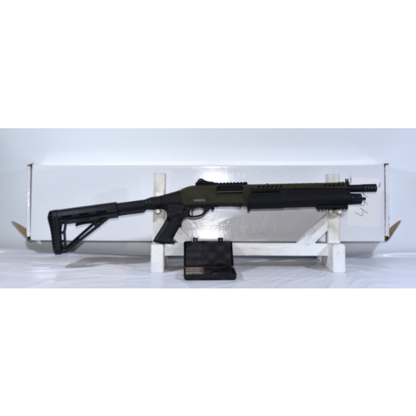 Canuck Commander Green Pump Action 12 Gauge Shotgun