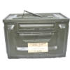 Image 1 : Heavy Duty Military Style Metal . 50 Caliber Ammunition Can