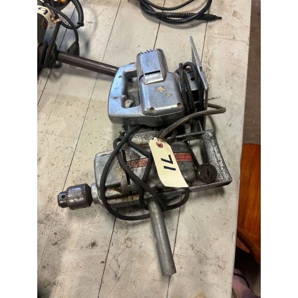Vintage Sloan-Ashland Sabre Saw & Portable Electric Drill