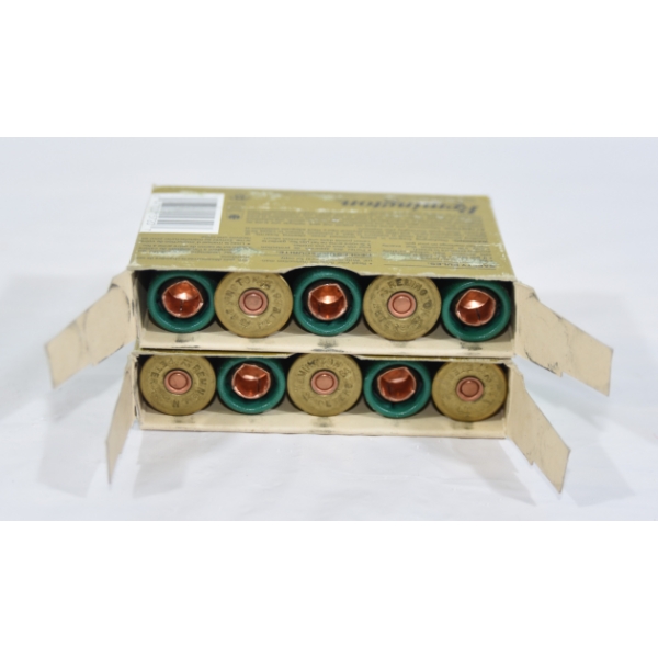 10 Rounds Remington  12 Gauge 3" Hollow Point Magnum Sabot Slug Ammunition
