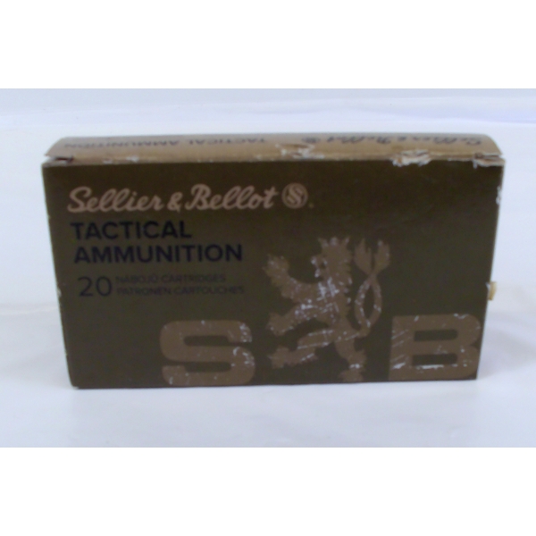 20 Rounds Sellier & Bellot 6.5 Creedmoor 140gr. FMJBT Ammunition