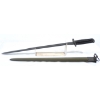 Image 1 : Long Bladed Military Bayonet With Dark Parkerized Finish 