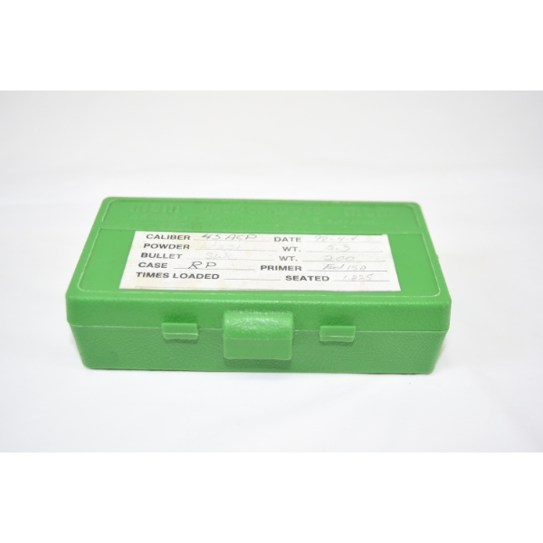 50 Rounds Remington 45 ACP Ammunition