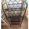 Image 4 : White Desk & 2 Craft Carts 