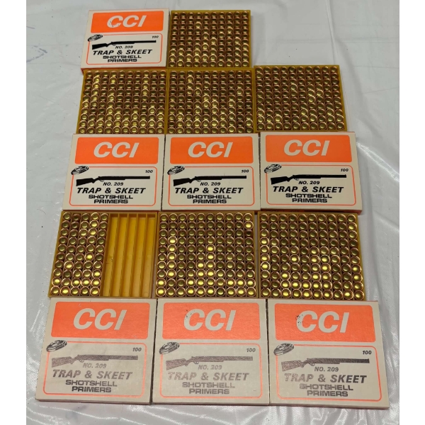 650 Pieces CCI 209 Shotshell Primers