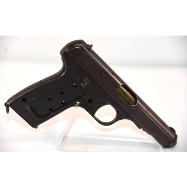 MAB Model D Semi Automatic 7.65mm Caliber Handgun - Missing Grips & Screws