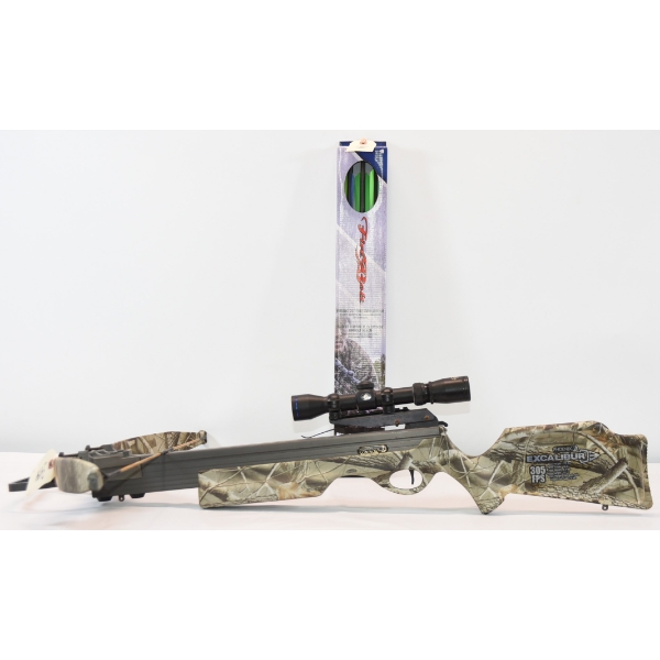 Excalibur Phoenix Crossbow With Scope & 6 Bolts