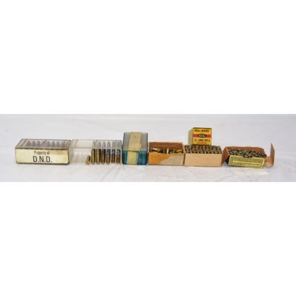 250 Rounds Assorted Brands .22 Caliber Ammunition - See Description
