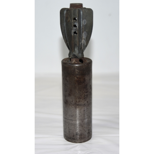 British Inert Mortar Round Parachute Flare Shell