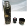 Image 2 : Box Lot Final Approach Camo Thermos & Folding Stool 