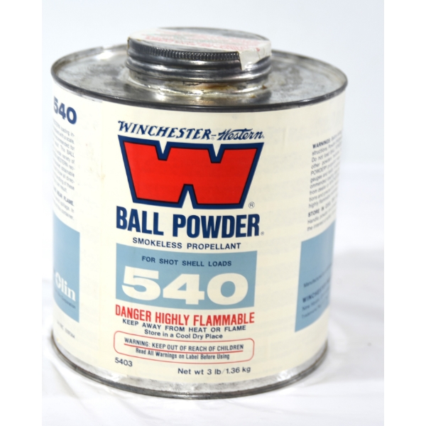 1.35 KG Winchester Western 540 Ball Powder 