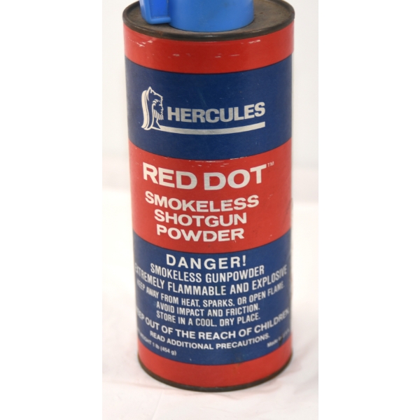 Hercules Red Dot Smokeless Shotgun Powder 13.6 oz