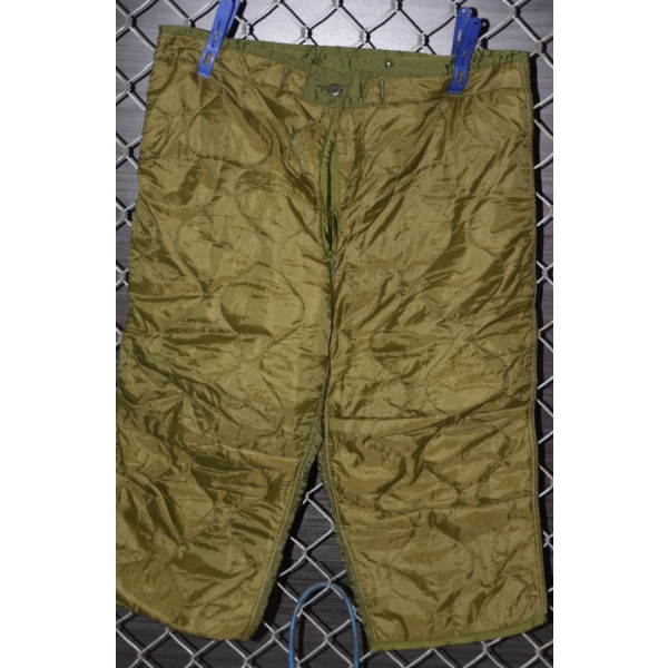 2 Olive Green Pant Liners 