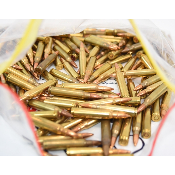 135 Rounds Assorted Brands .223 Caliber FMJ Ammunition