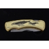Image 5 : 4 Canadian Wildlife Federation Collector Knives In Wooden Display Case