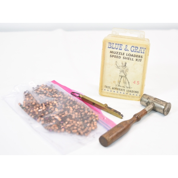 Box Lot Black Powder Related Items