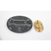 Image 2 : WW II German R.A.D. Woman's Pin & WW II German Workers Enamel Badge