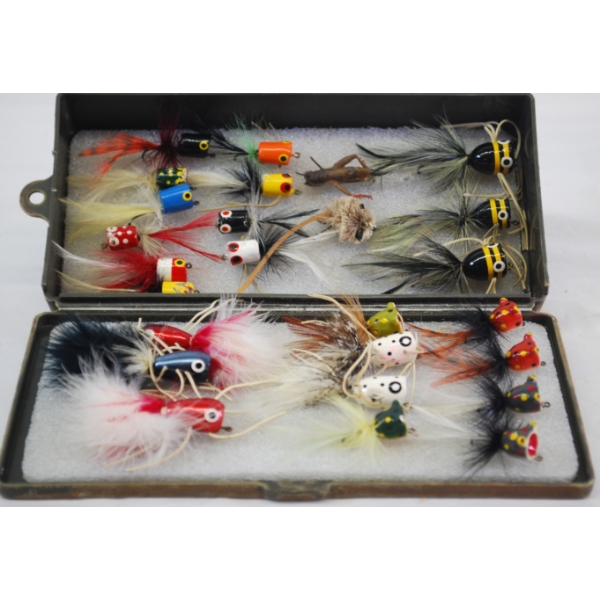 Vintage Fly Fishing Poppers