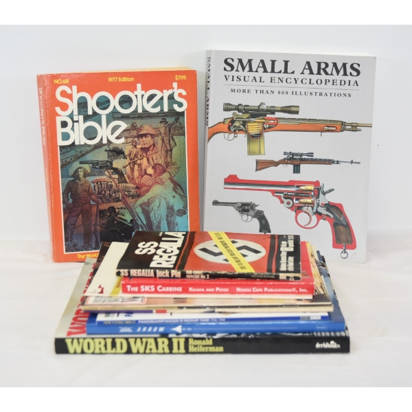 Box Lot Assorted Military Related Books