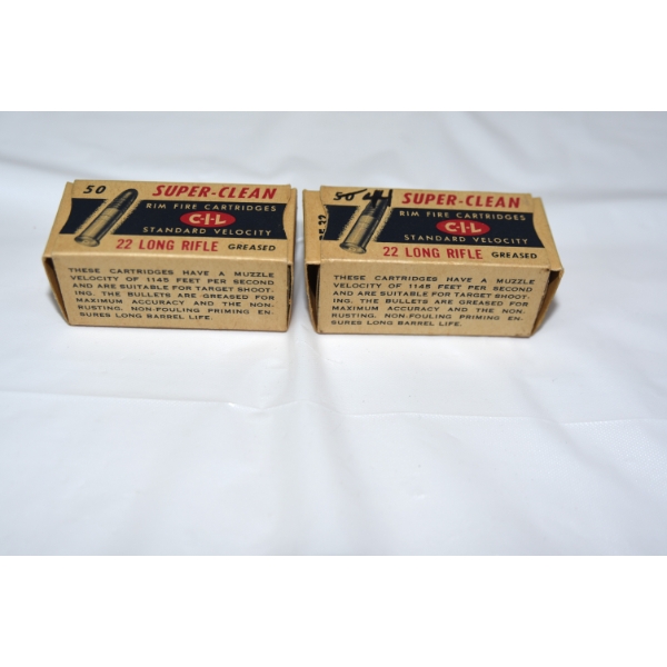 94 Rounds CIL Super Clean 22LR Ammunition