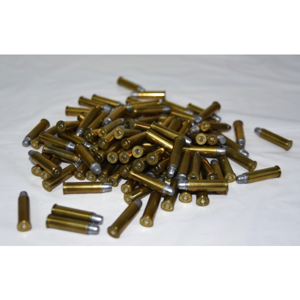 100 Rounds Reloaded .357 Magnum LSWC Ammunition