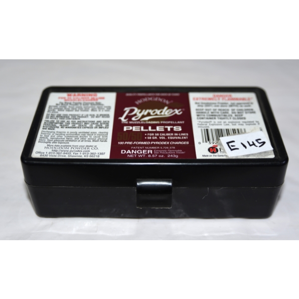 100 Pieces Pyrodex 50cal 50 Gr M.L. Pellets