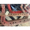 Image 1 : Vintage Red Tractor U-Frame Drawbar Support / Hitch Bracket