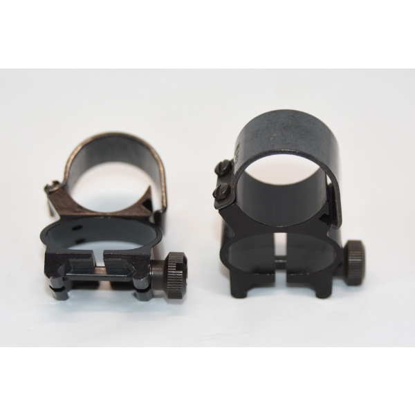 1 Set Weaver 1" See Through Scope Rings for Standard Weaver Base